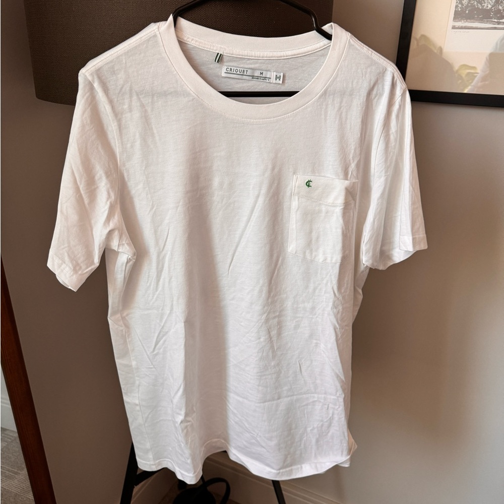 Criquet Shirt Pima Tee - size Large